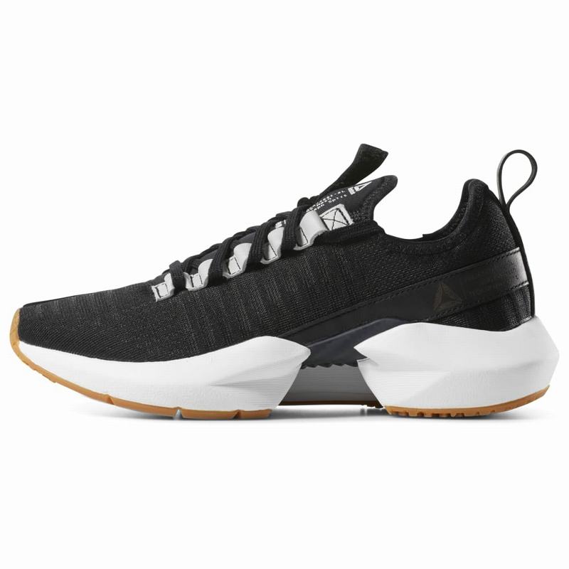 Pantofi Sport Reebok Sole Fury Lux Dama Negrii/Gri/Albi Romania RK3823OG